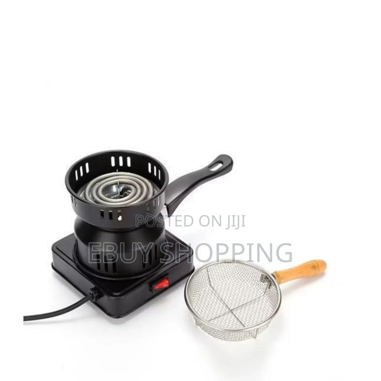 **Eco-Friendly Electric Charcoal Heater – Safe Convenient*