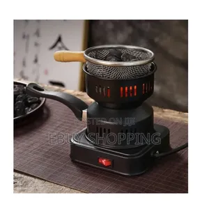 **Eco-Friendly Electric Charcoal Heater – Safe Convenient*