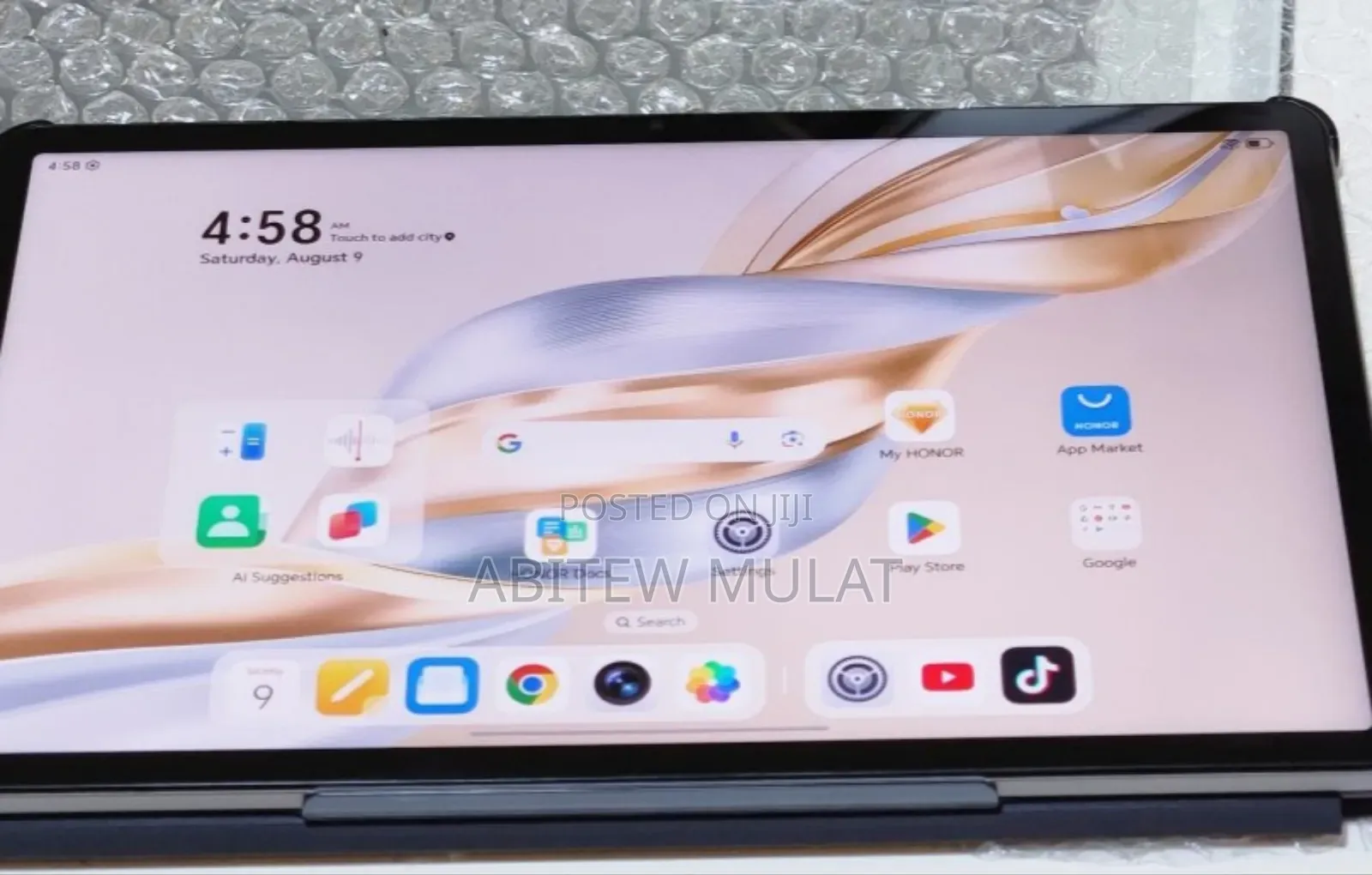 New Honor Pad X9 128 GB Silver