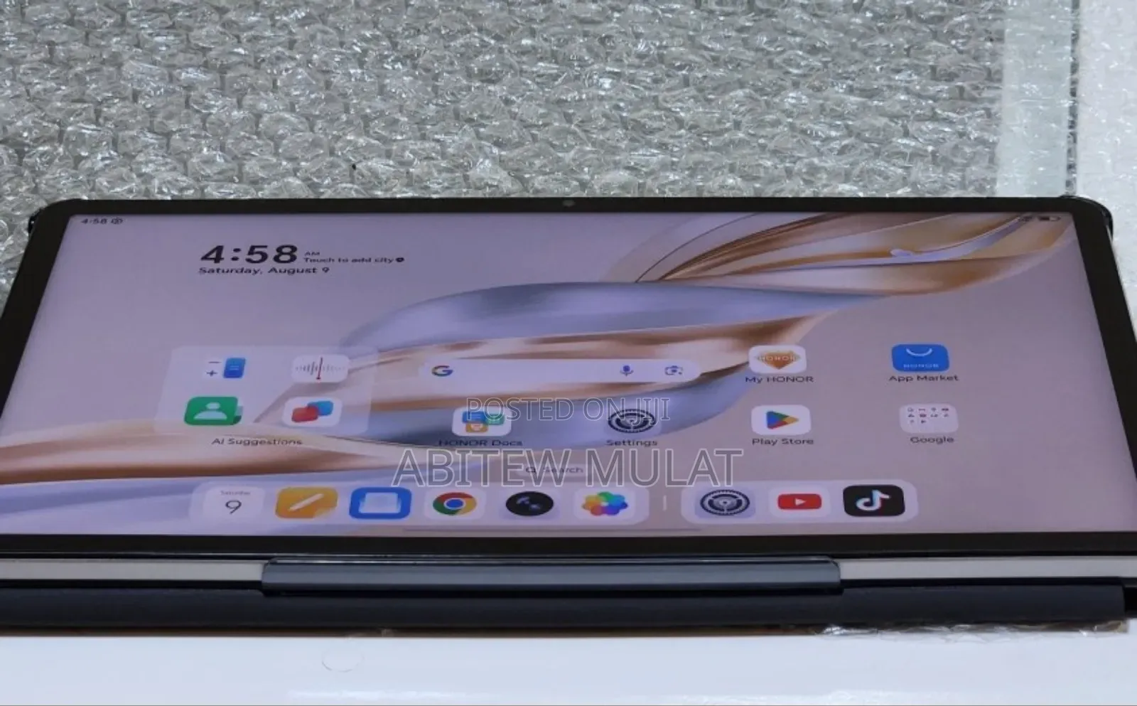 New Honor Pad X9 128 GB Silver