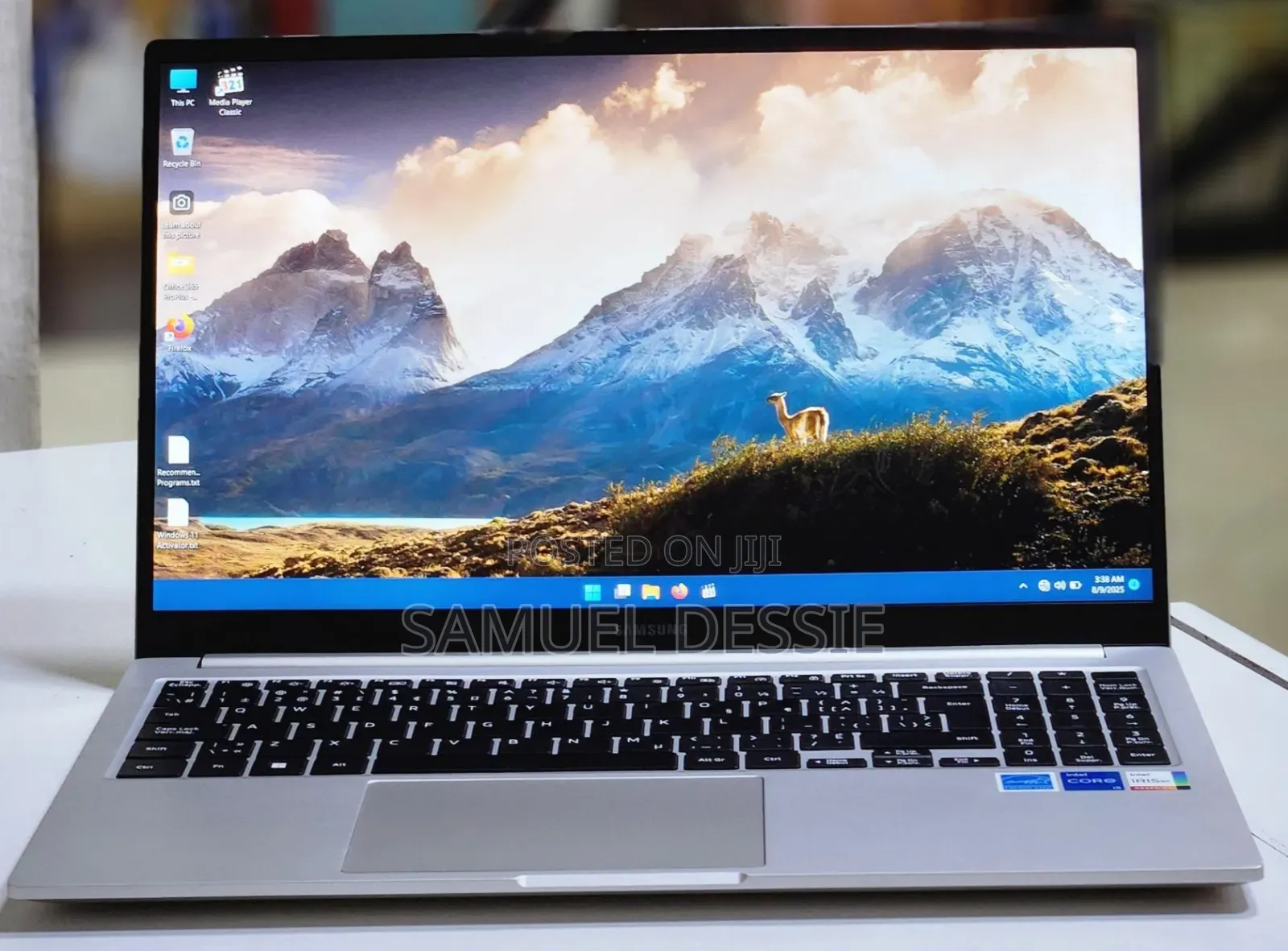 New Laptop Samsung 8GB Intel Core I5 SSD 256GB
