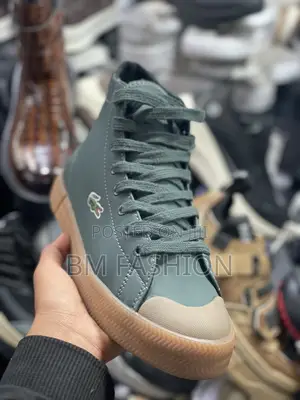 Lacoste Mid High Dark Green Men’S Classic Shoes