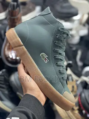 Photo - Lacoste Mid High Dark Green Men’S Classic Shoes