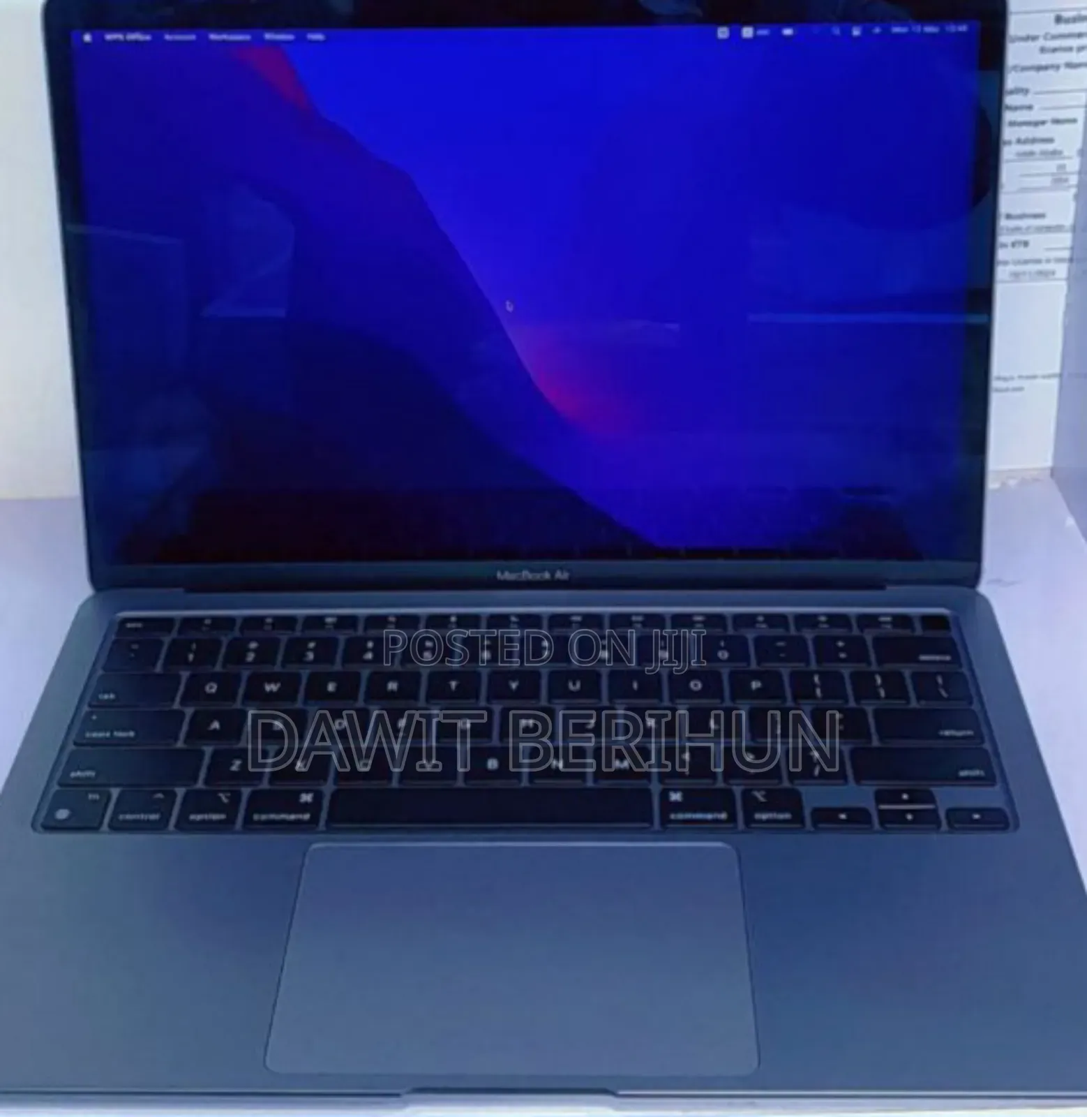 New Laptop Apple MacBook Pro M1 8GB Apple M1 SSD 256GB