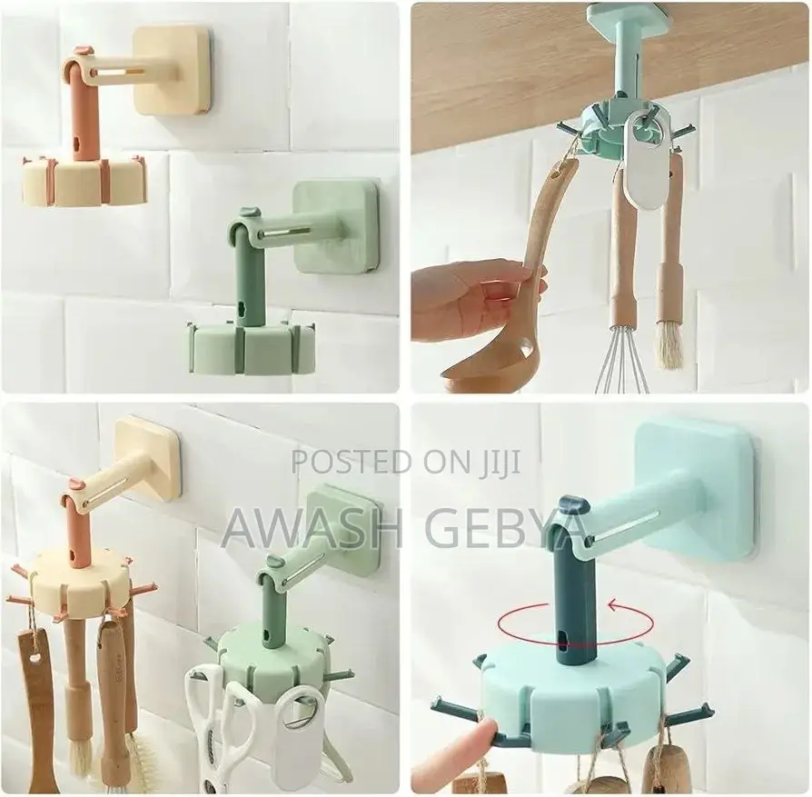 360° Rotating Folding Hook