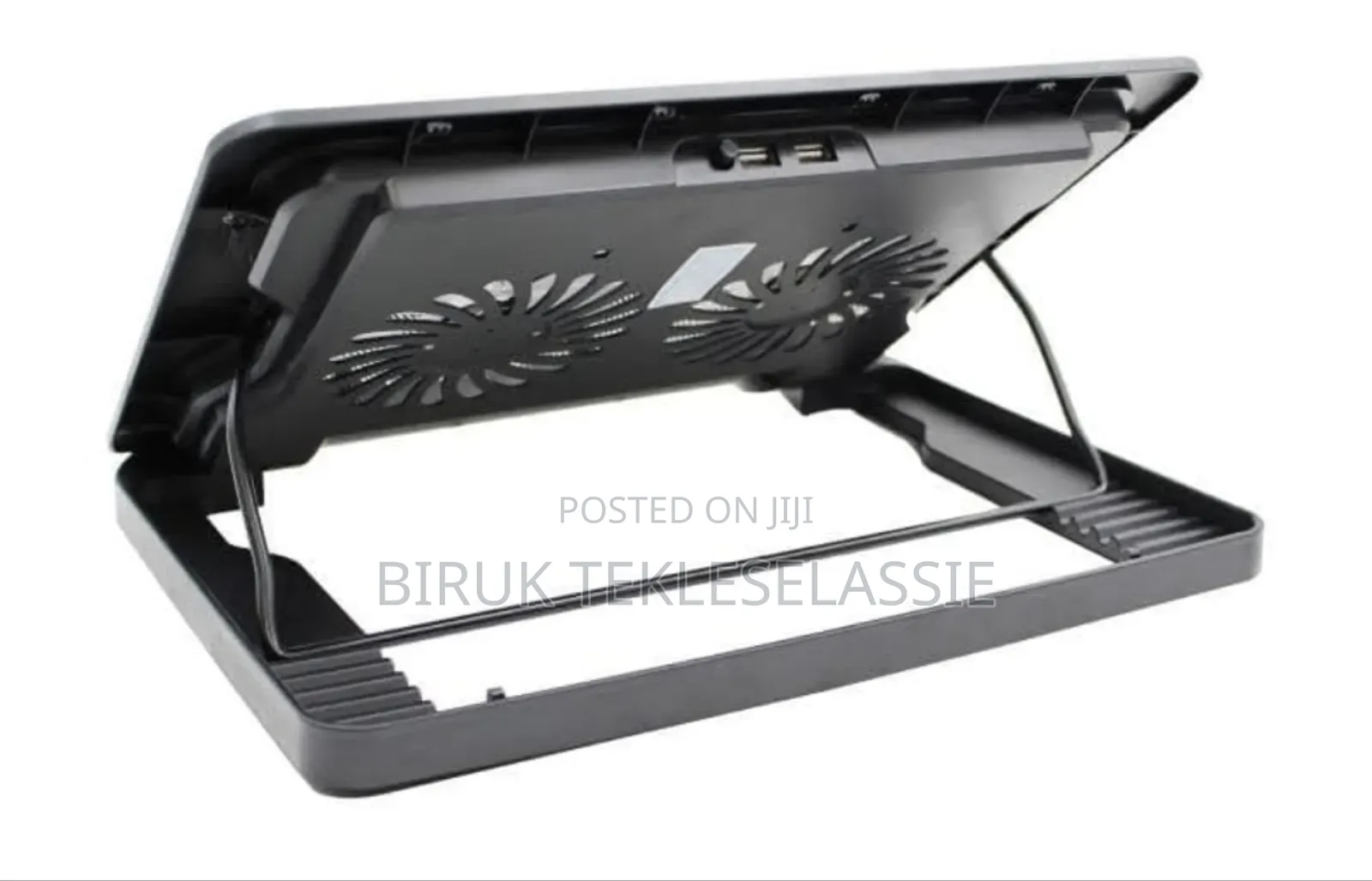 Sy-k2 Laptop Dual Cooling Pad Adjustable Stand