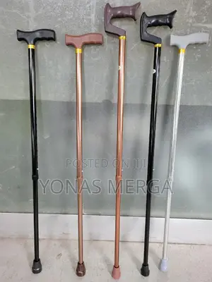 Photo - Cane=Pivoting Base Slip Resistant - Cane Is Capped With Slip