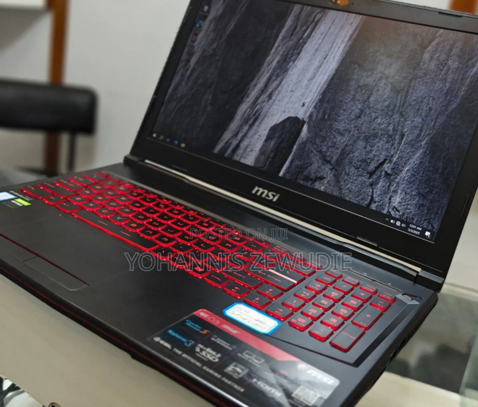 New Laptop MSI GL63 8RD 16GB Intel Core I7 HDD+SSD 128GB