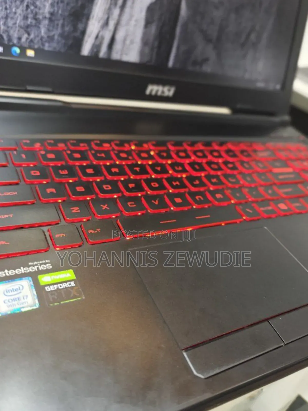 New Laptop MSI GL63 8RD 16GB Intel Core I7 HDD+SSD 128GB
