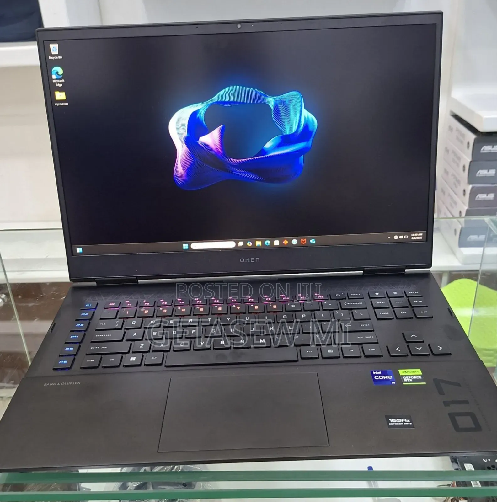 New Laptop HP Omen 17 32GB Intel Core I9 SSD 2T