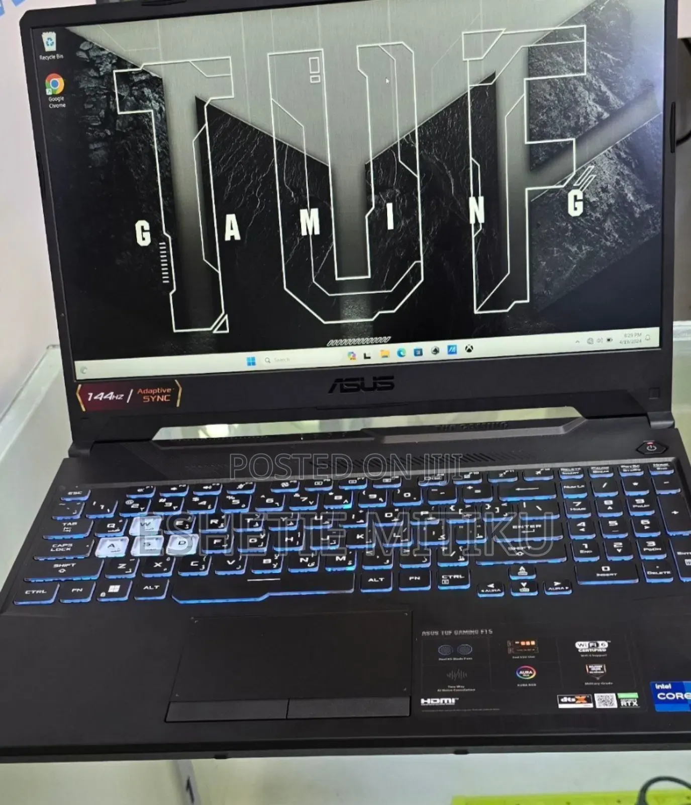 New Laptop Asus TUF Gaming A15 16GB Intel Core I7 SSD 1T