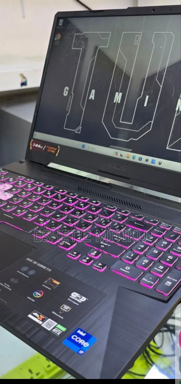 New Laptop Asus TUF Gaming A15 16GB Intel Core I7 SSD 1T