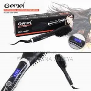 Pro Gemei Professional Hair Straightener (Model: Gm-2972)