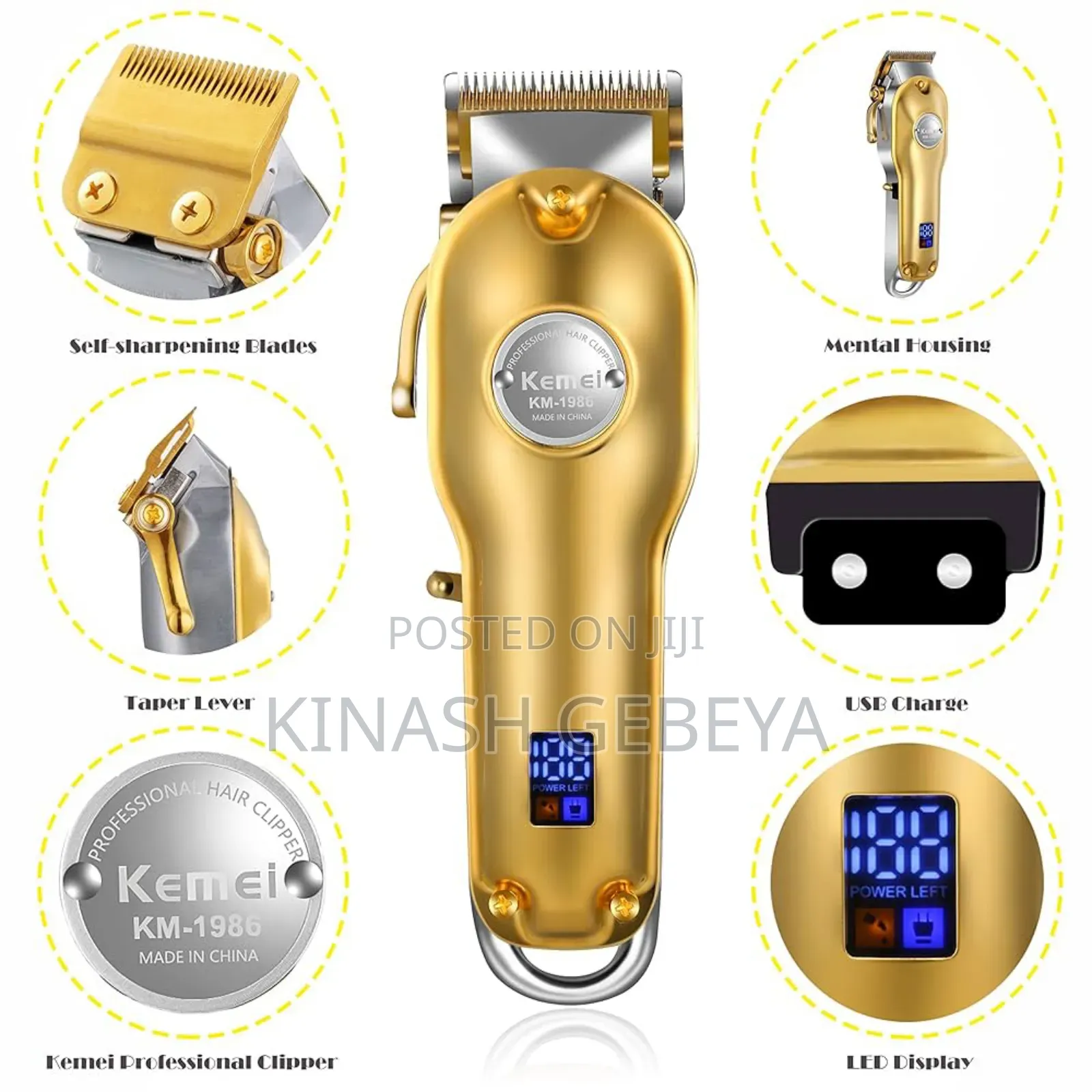 Kemei Original Proffessional Hair Clipper