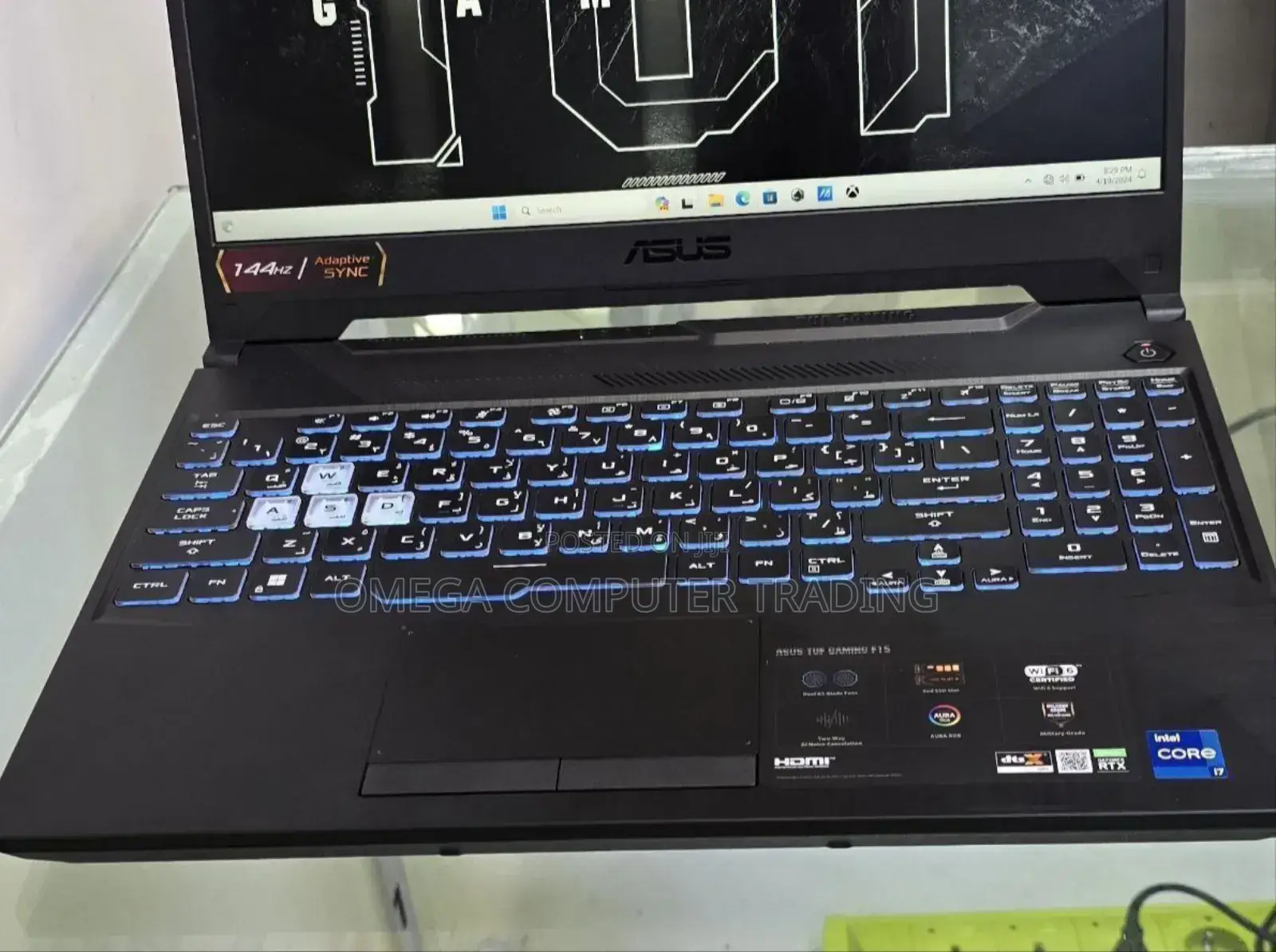 New Laptop Asus TUF Gaming A15 16GB Intel Core i7 SSD 1.5T