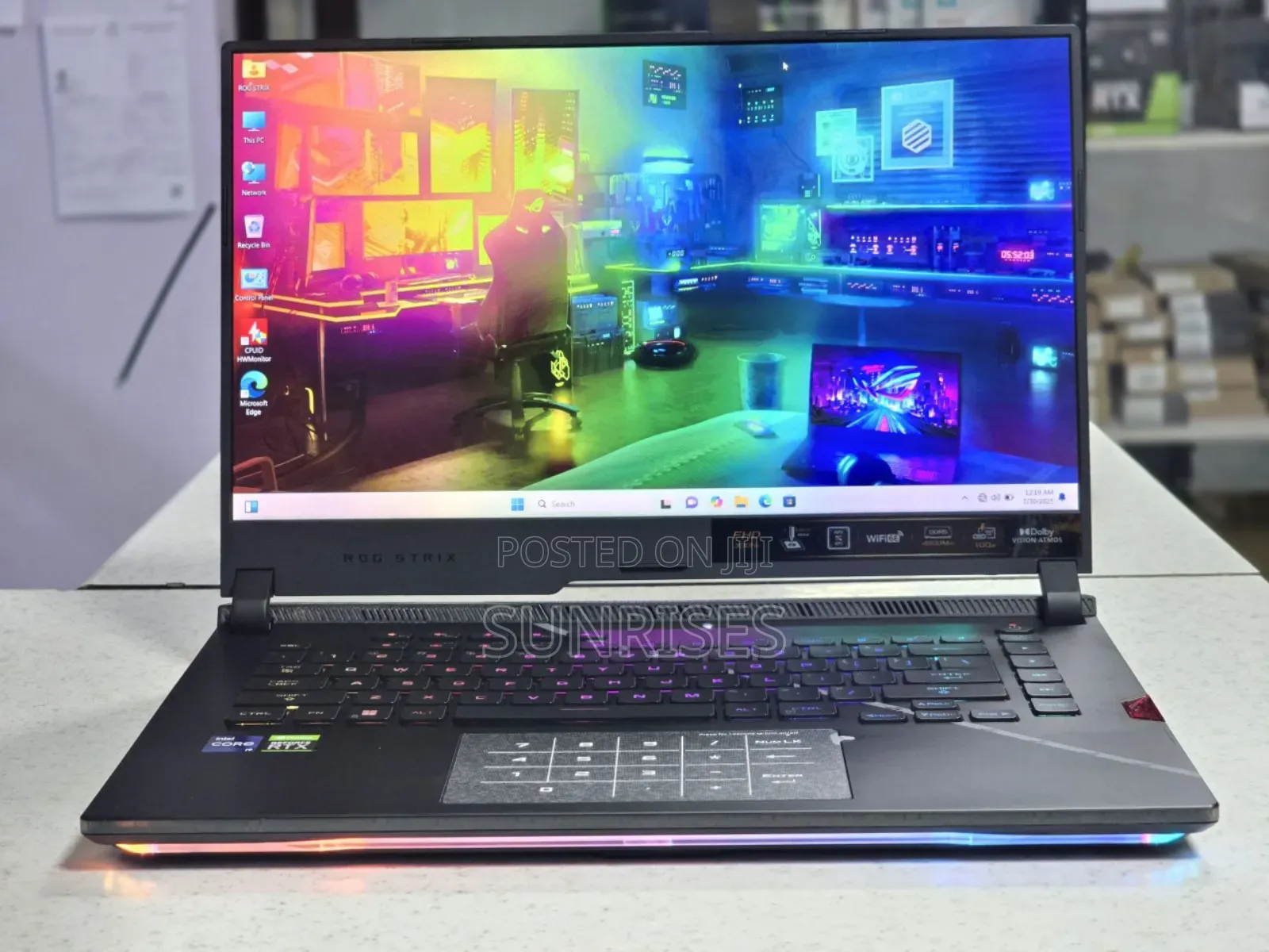 New Laptop Asus ROG Strix G16 G614 16GB Intel Core I9 SSD 512GB