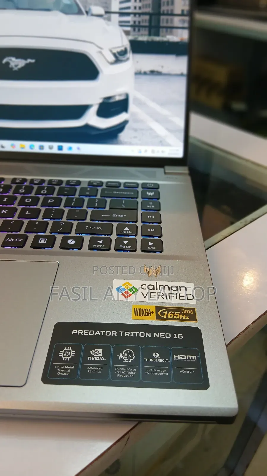 New Laptop Acer Predator Helios 300 32GB Intel Core Ultra 9 SSD 1T