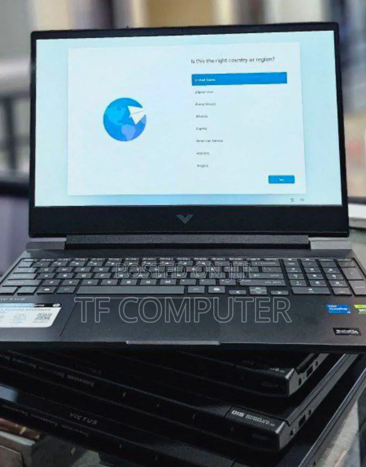 New Laptop HP Victus 15 8GB Intel Core I5 SSD 512GB