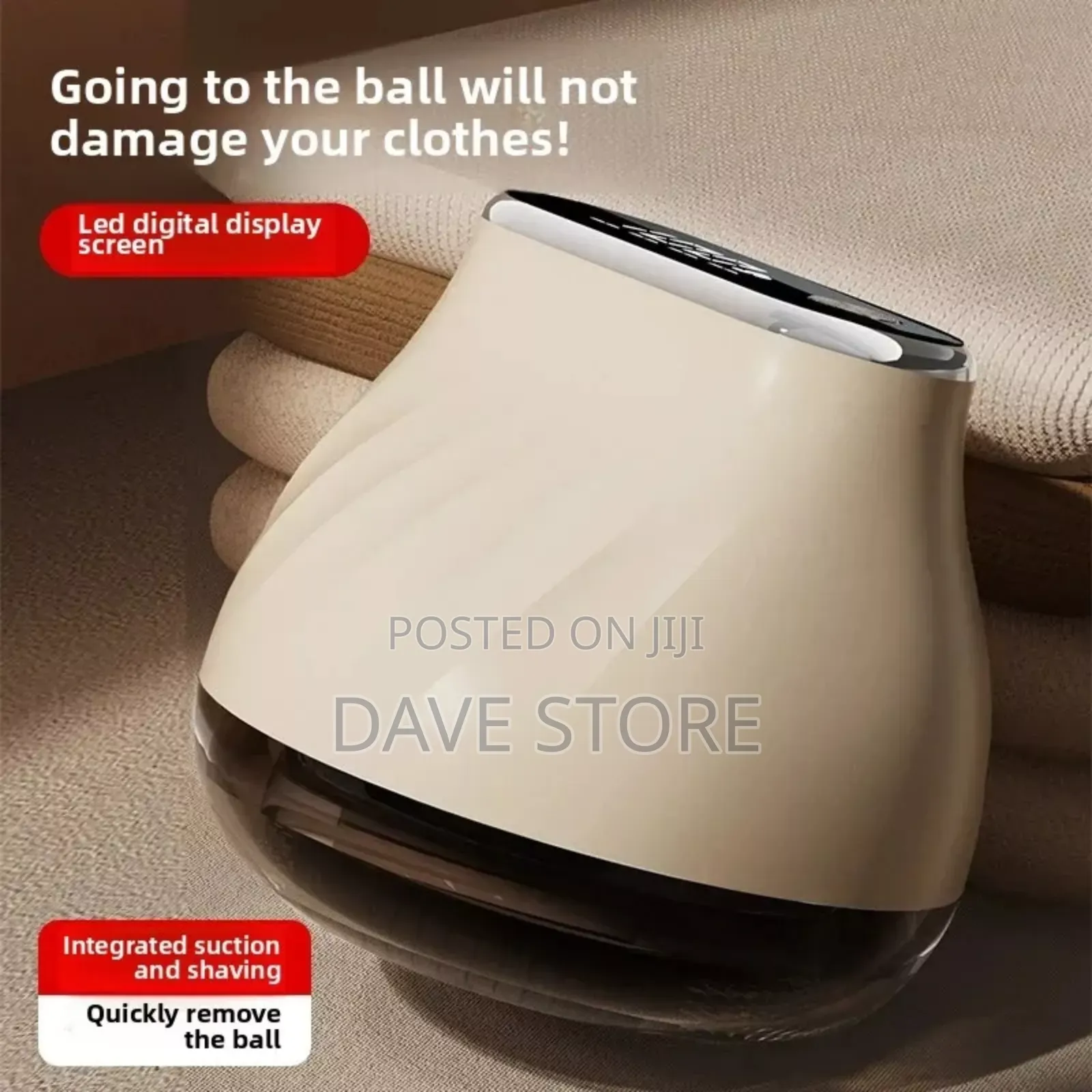 Echargeable Clothing Lint Remover