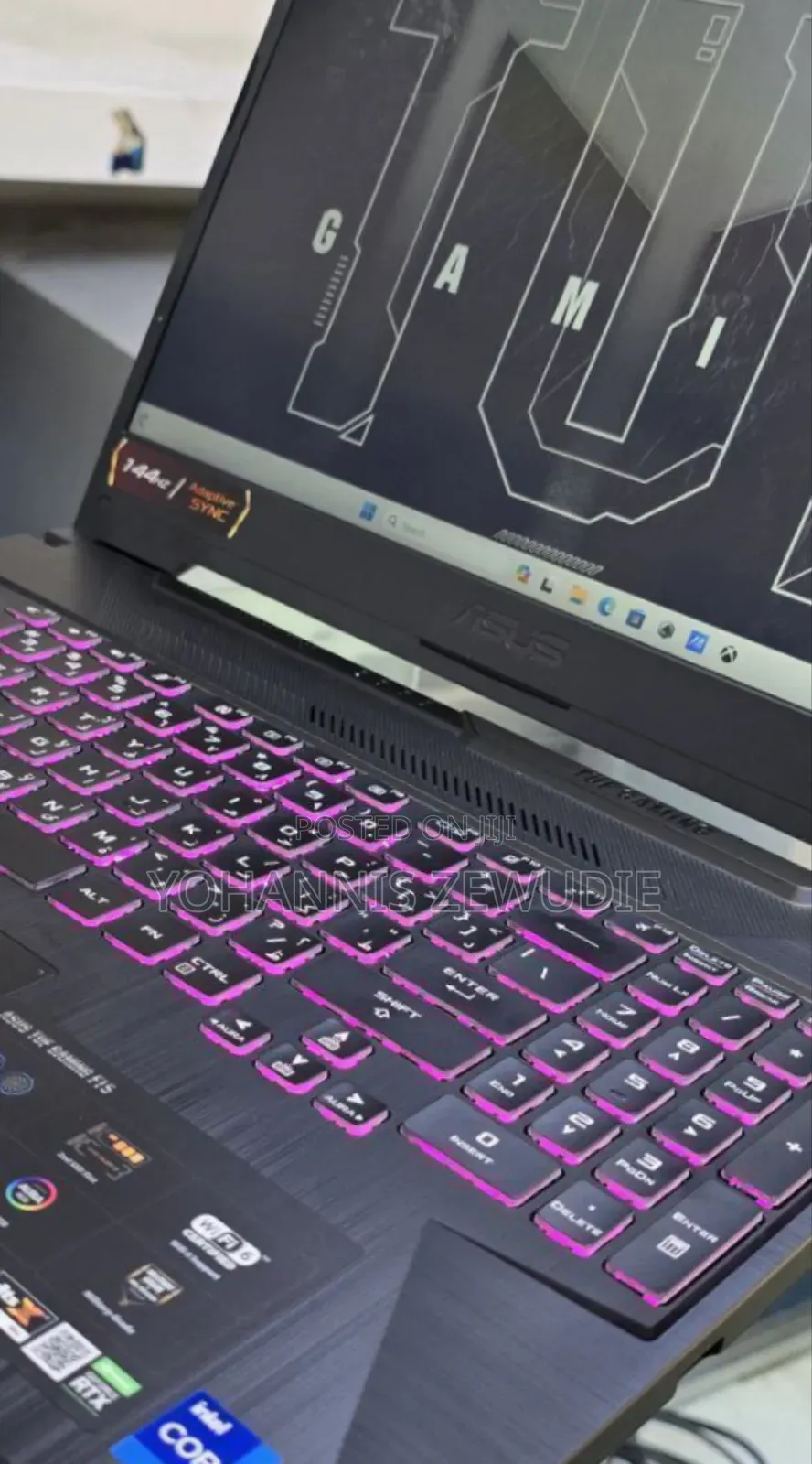 New Laptop Asus TUF Gaming A15 16GB Intel Core I7 SSD 1T