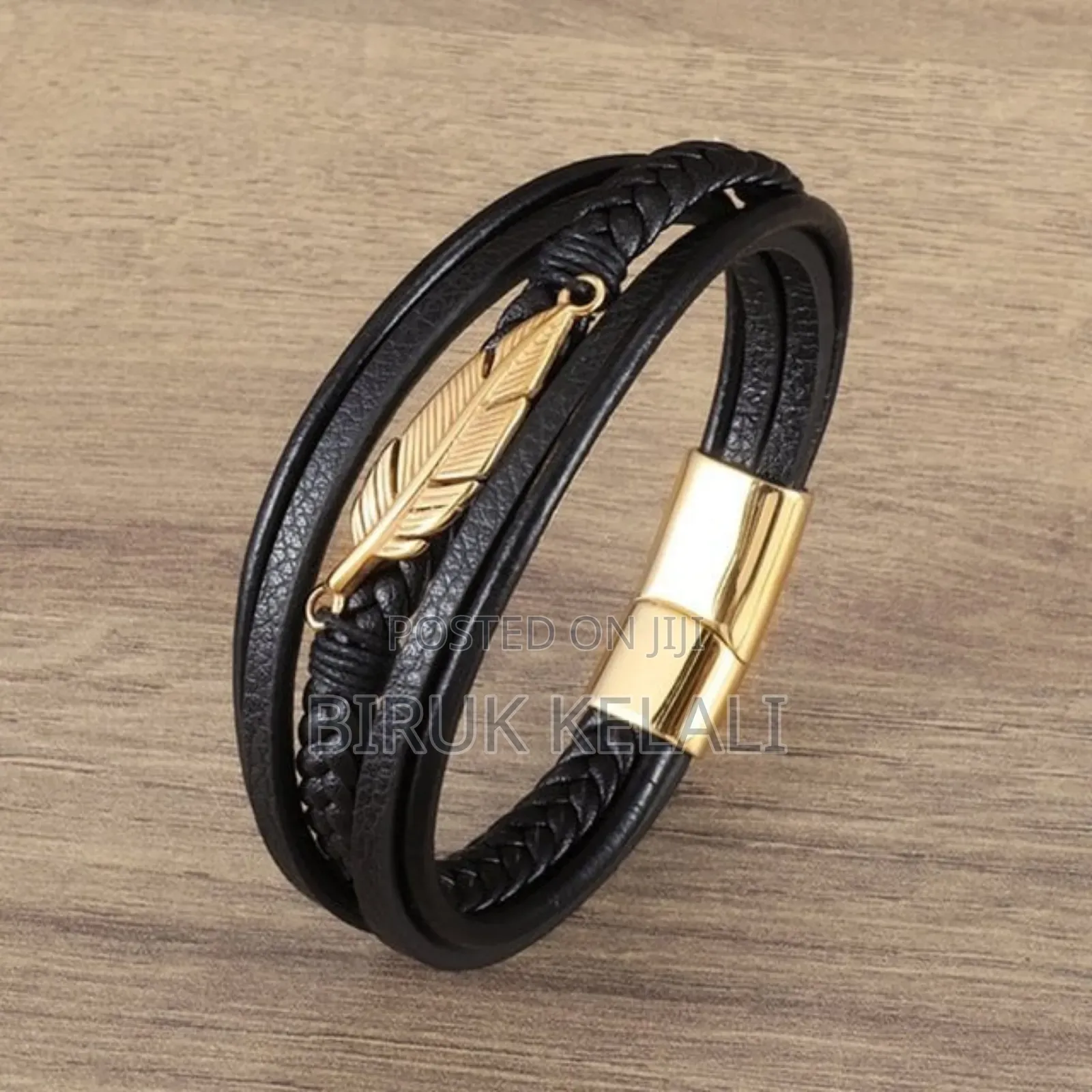 Luxury Leather Unique Bracelet