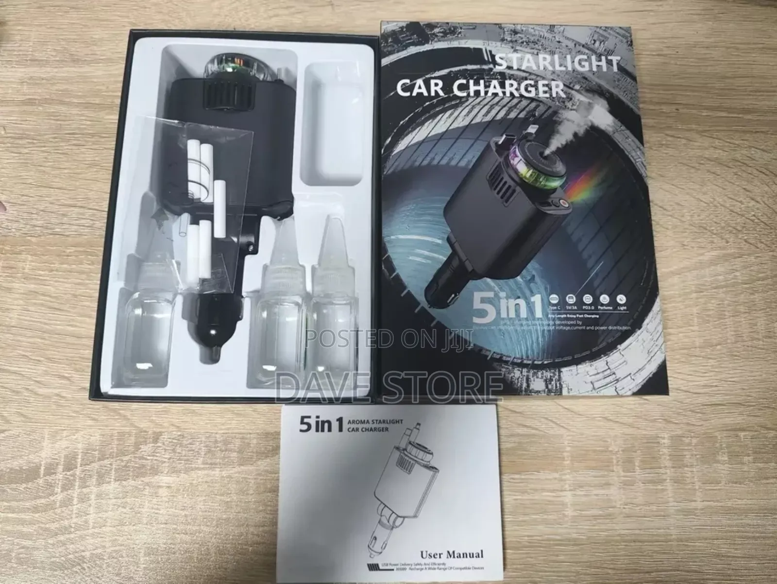 5in1 Multifunction Car Charger