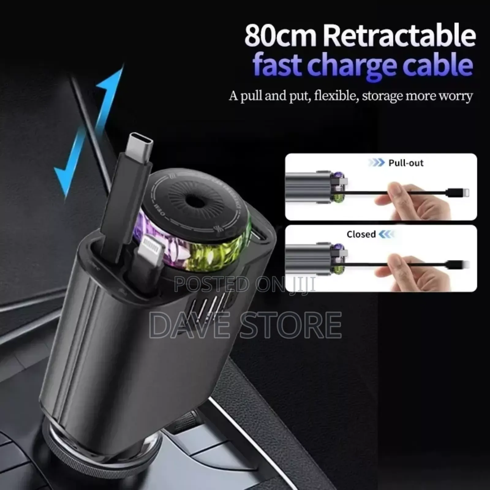 5in1 Multifunction Car Charger