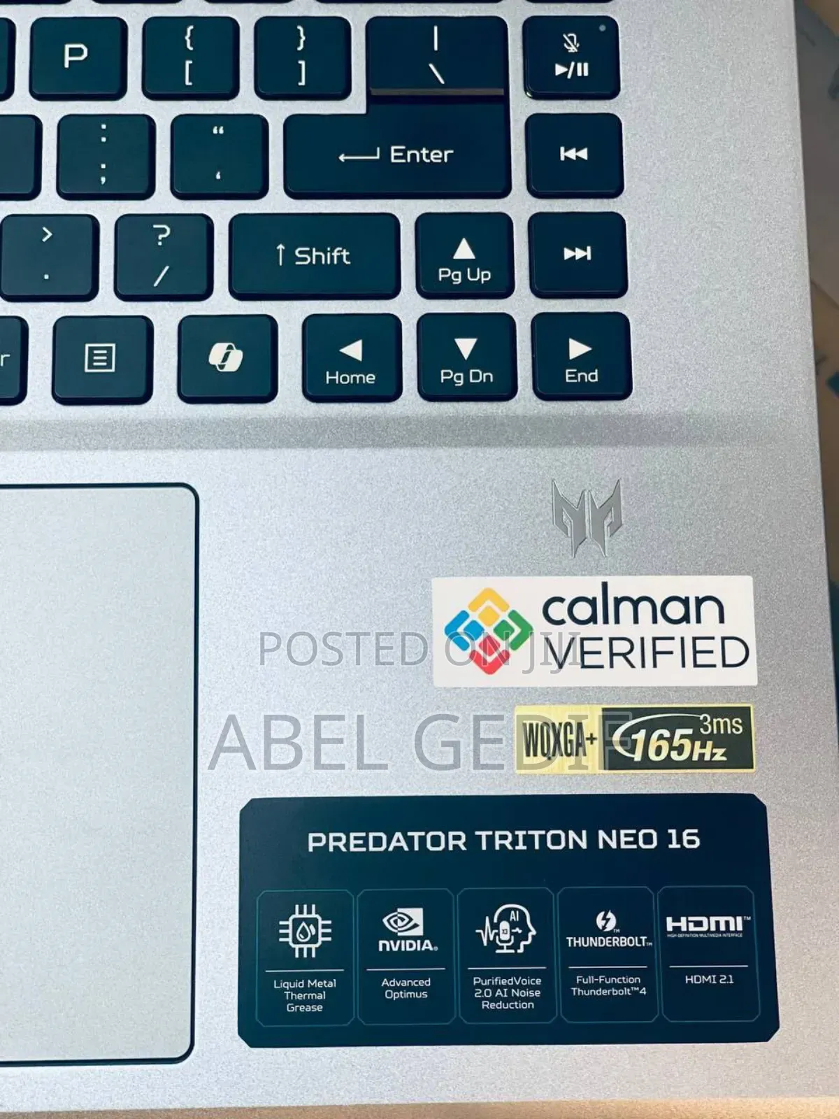 New Laptop Acer Predator Triton 300 16GB Intel Core Ultra 9 SSD 1T