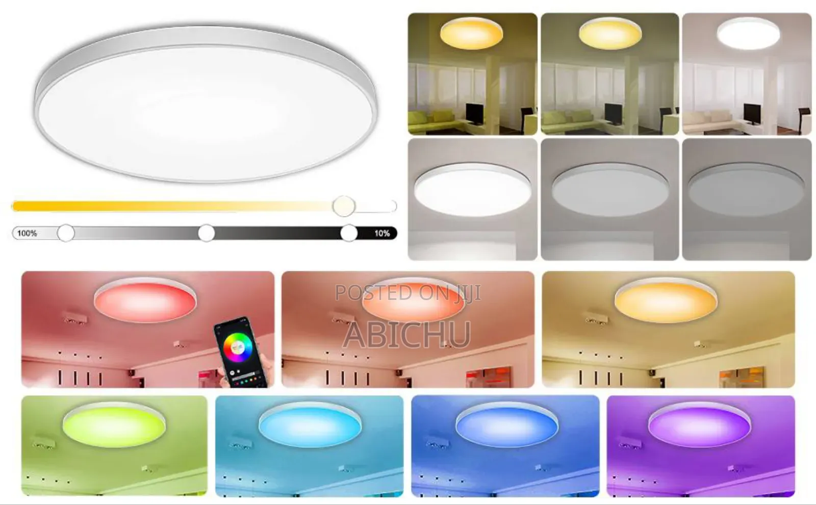 Led Ceiling and Lamp