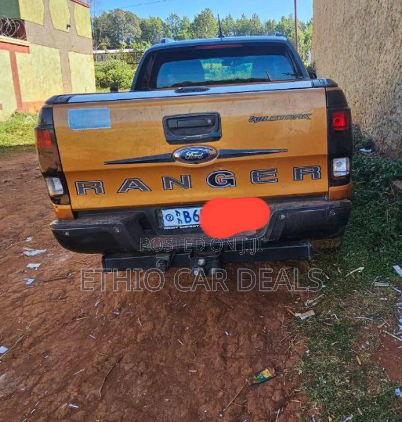 Ford Ranger 2020 Orange