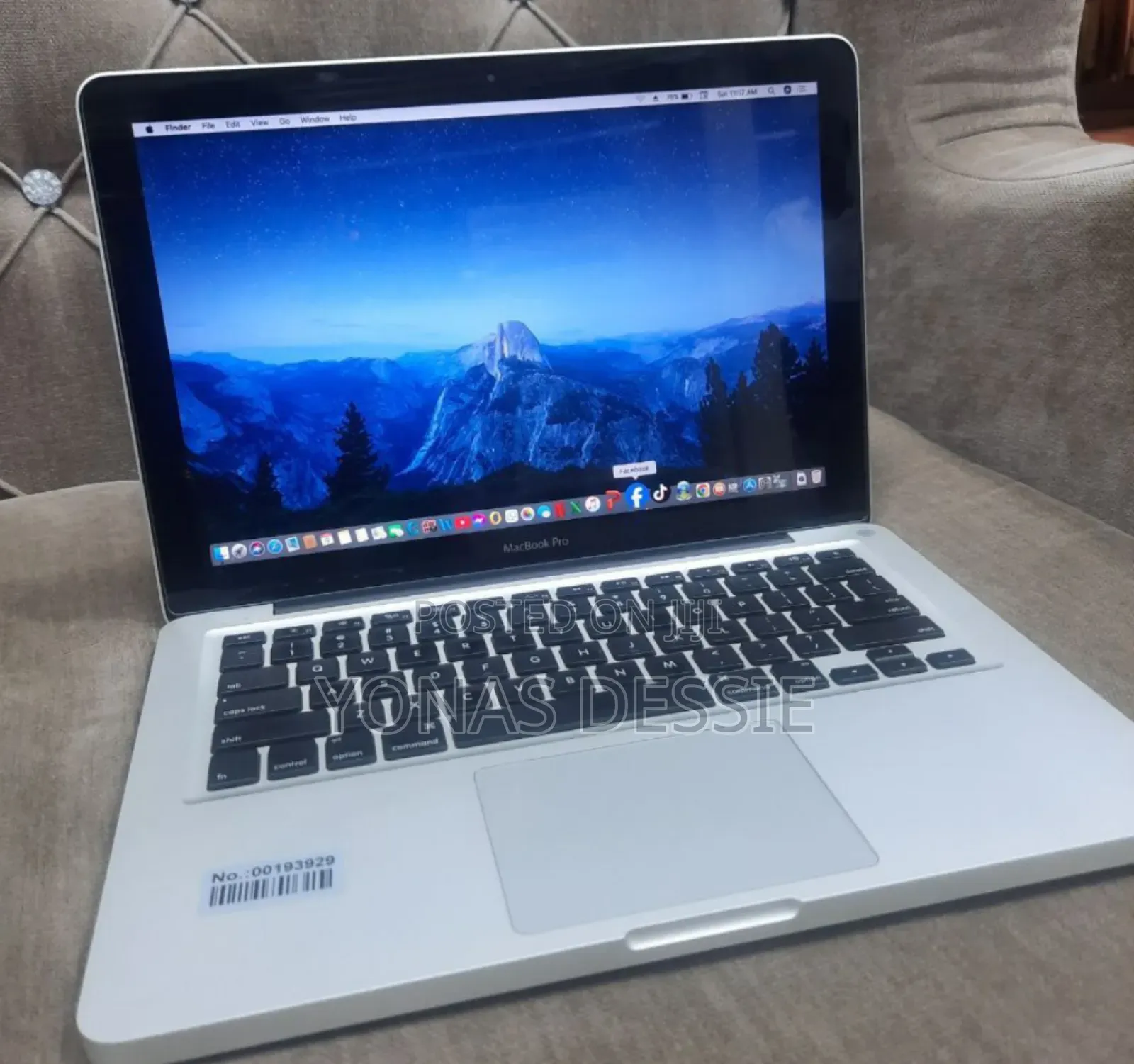 Laptop Apple MacBook Pro 2011 8GB Intel Core I5 HDD 640GB