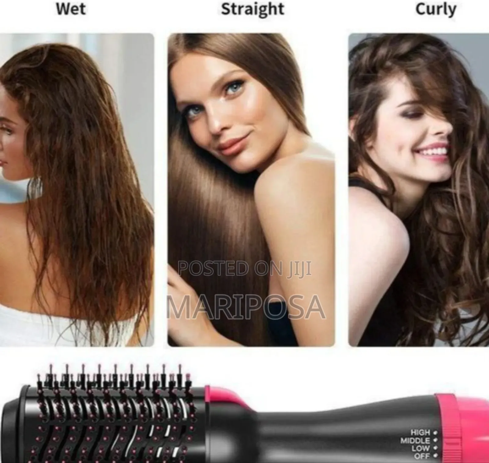 One Step Hair Dryer and Styler