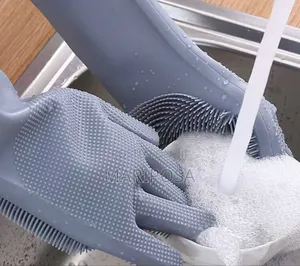 Magic Silicone Dish Washing Gloves