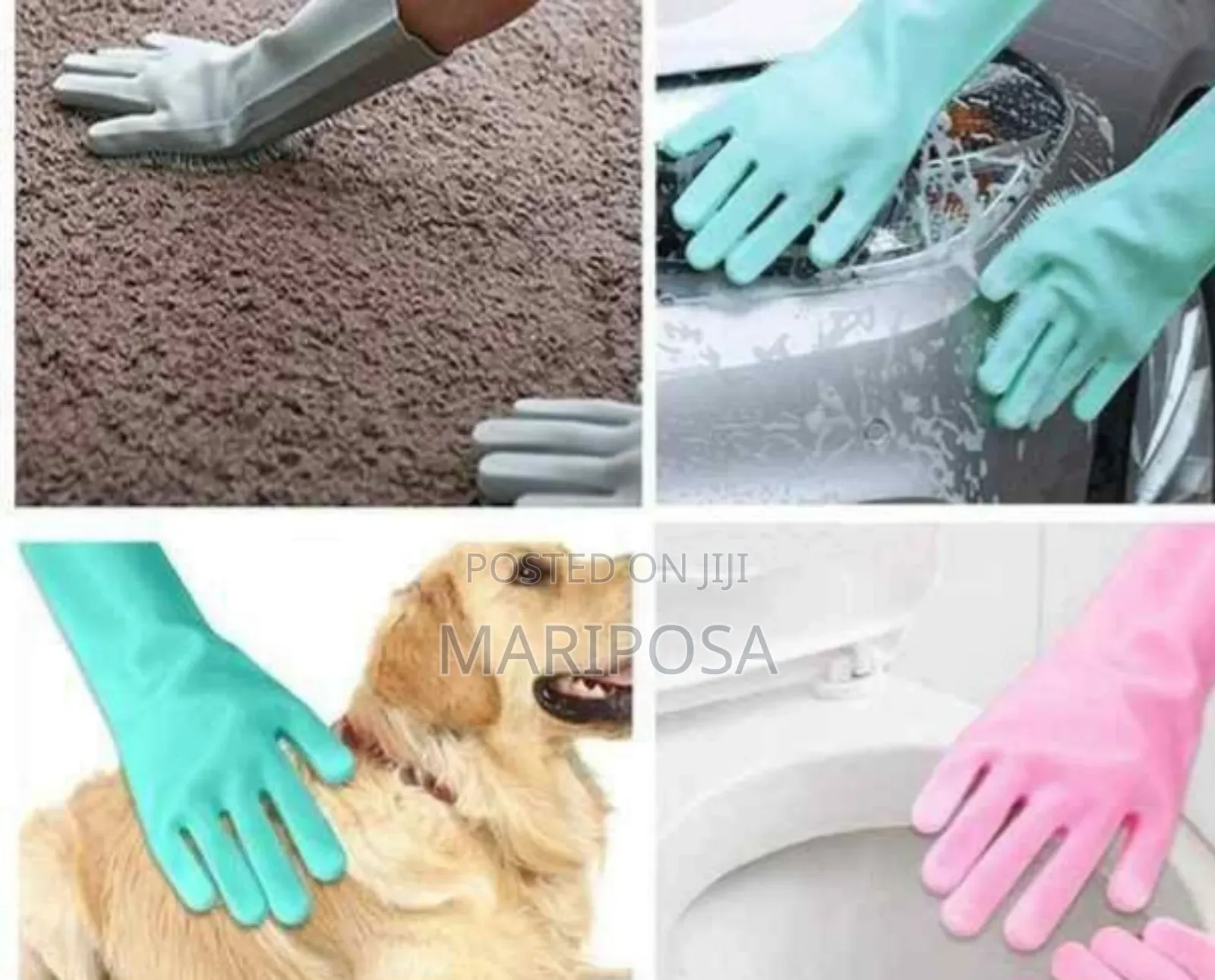 Magic Silicone Dish Washing Gloves