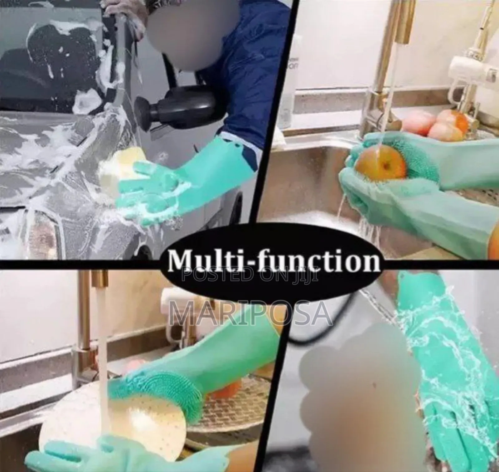 Magic Silicone Dish Washing Gloves