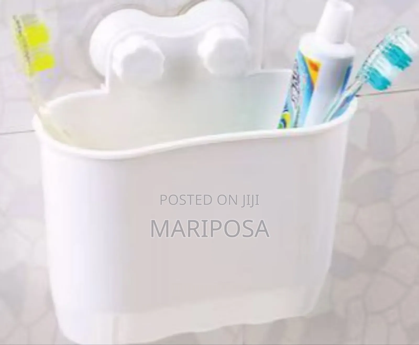 Wall-Mounted Suction Cup Holder