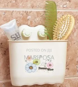 Wall-Mounted Suction Cup Holder