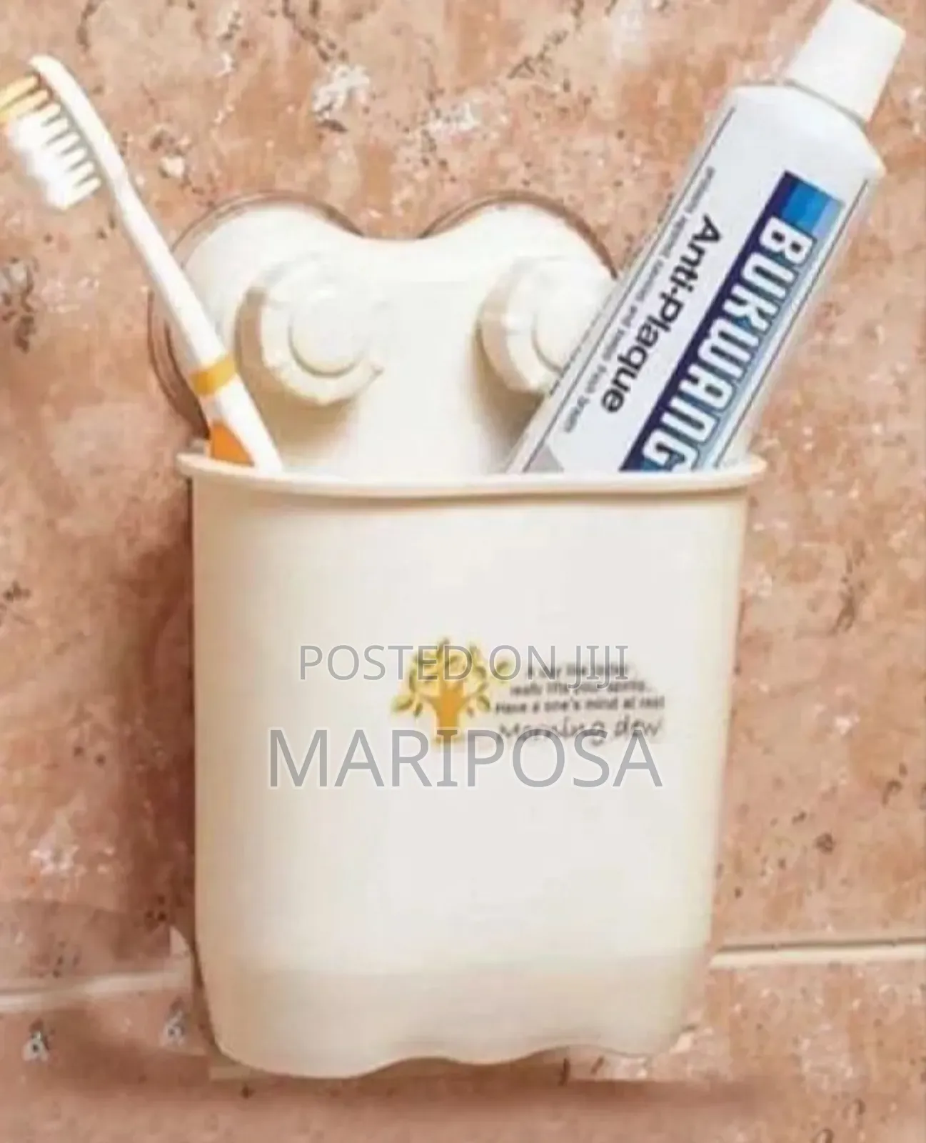 Wall-Mounted Suction Cup Holder