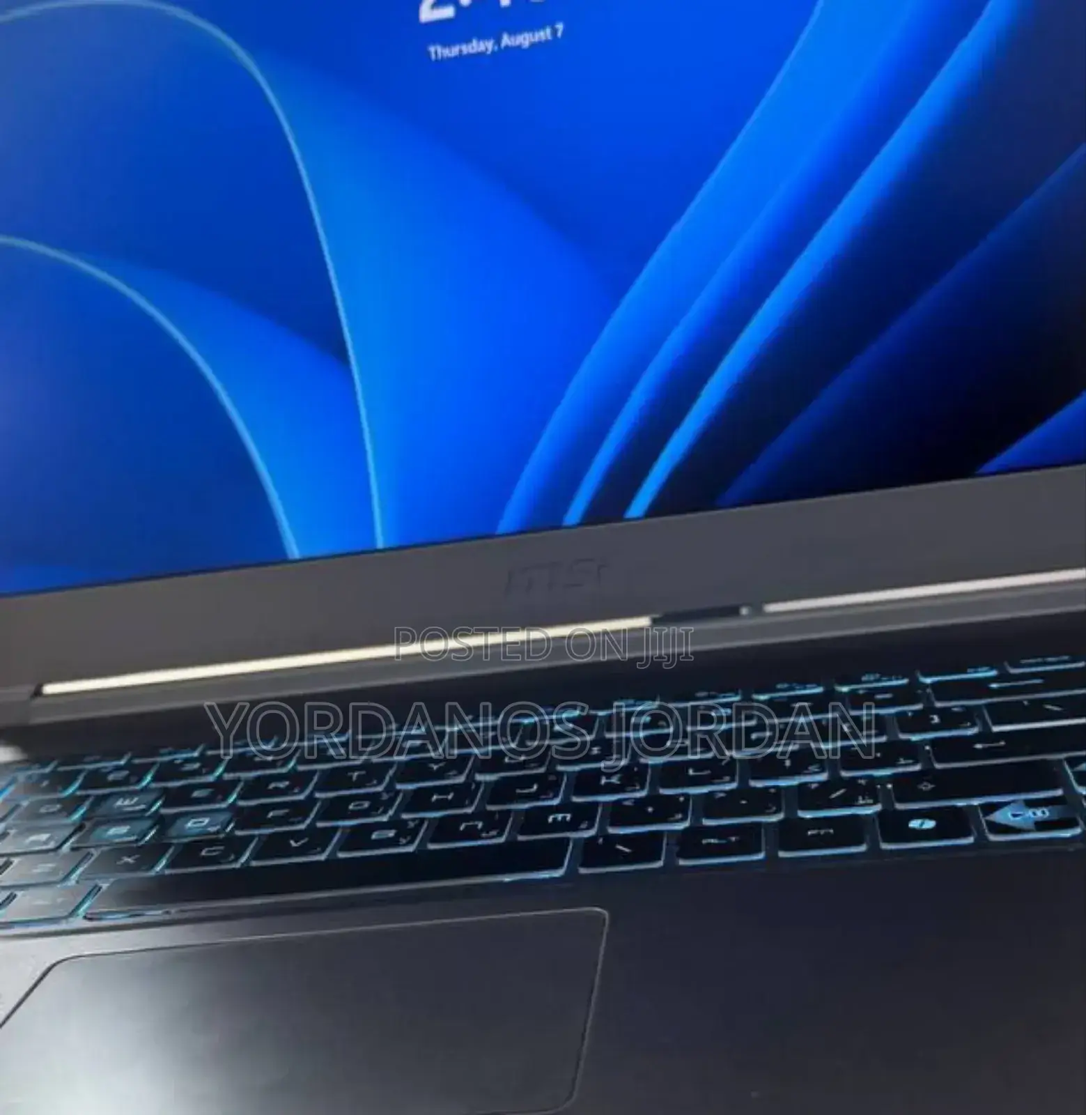 New Laptop MSI GS65 Stealth Thin 8RF 16GB Intel Core I7 SSD 512GB