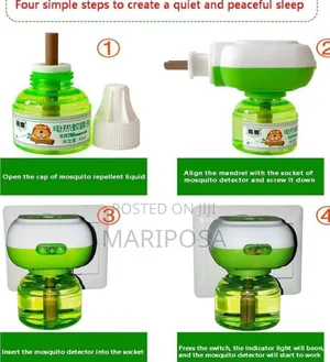 2pc Electronic Mosquito Coil Liquid Killer
