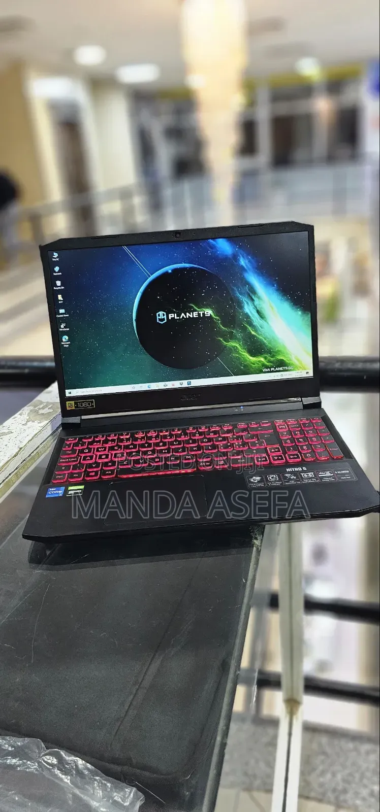 New Laptop Acer Nitro 5 16GB Intel Core I7 SSD 1T