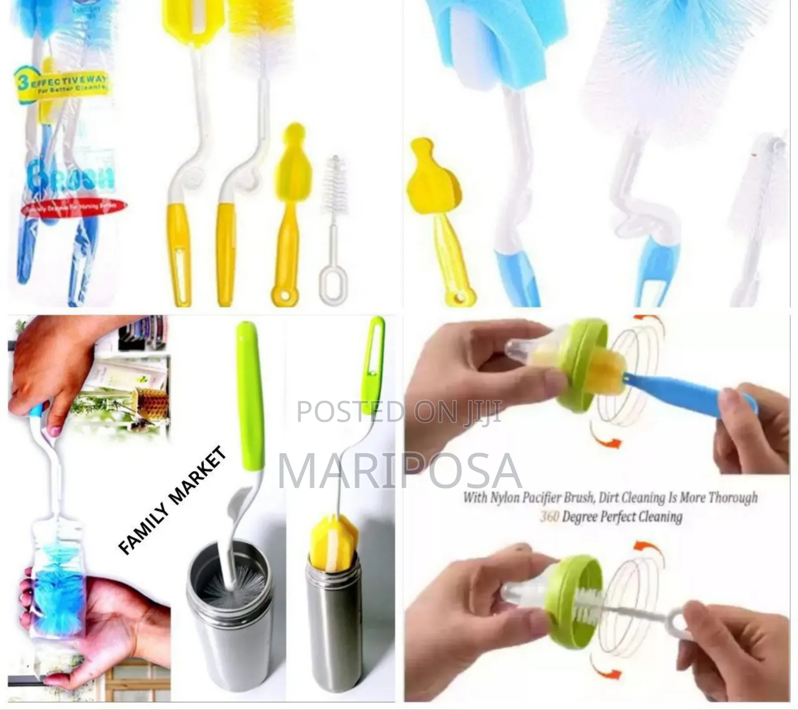 Baby Bottle Brush Set
