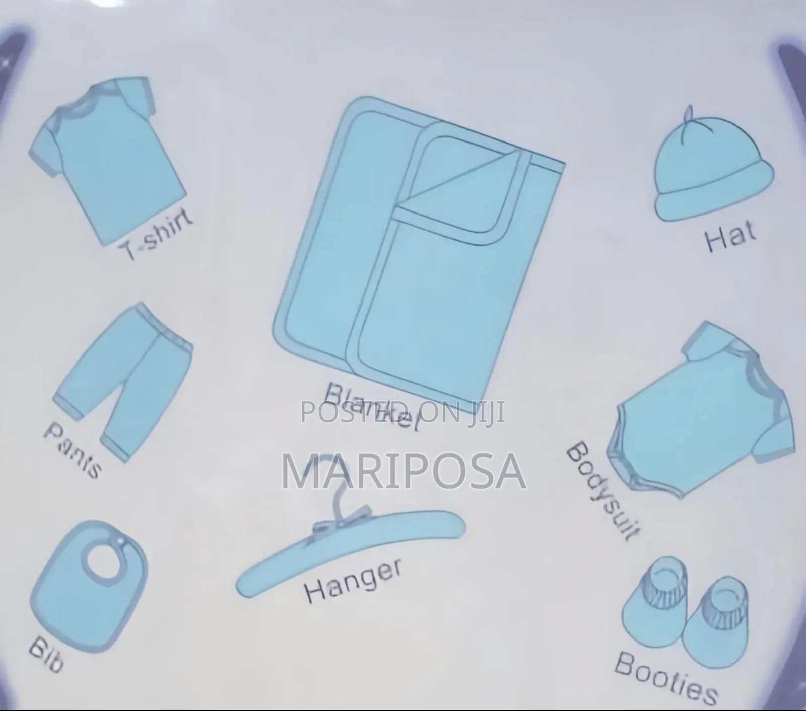 Chicco 8 Pc Blanket Gift Set