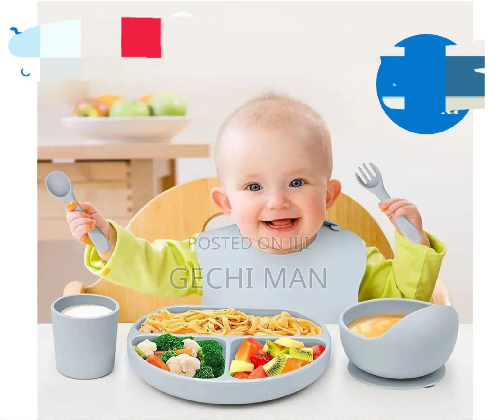 Silicone Baby Feeding Set