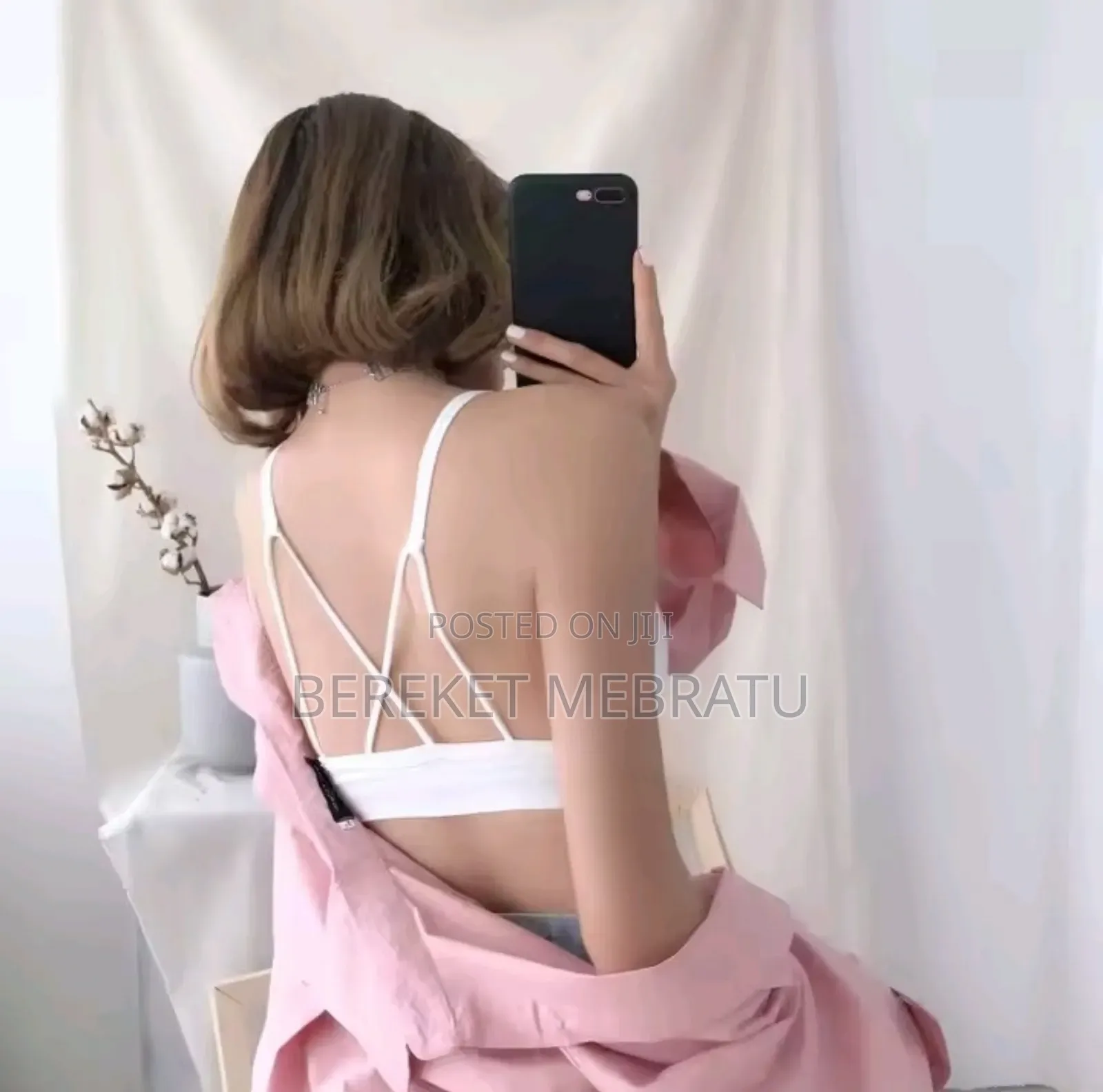 Sexy Beauty Back Bra Tube Top Anti-Light-Gathering Fitness