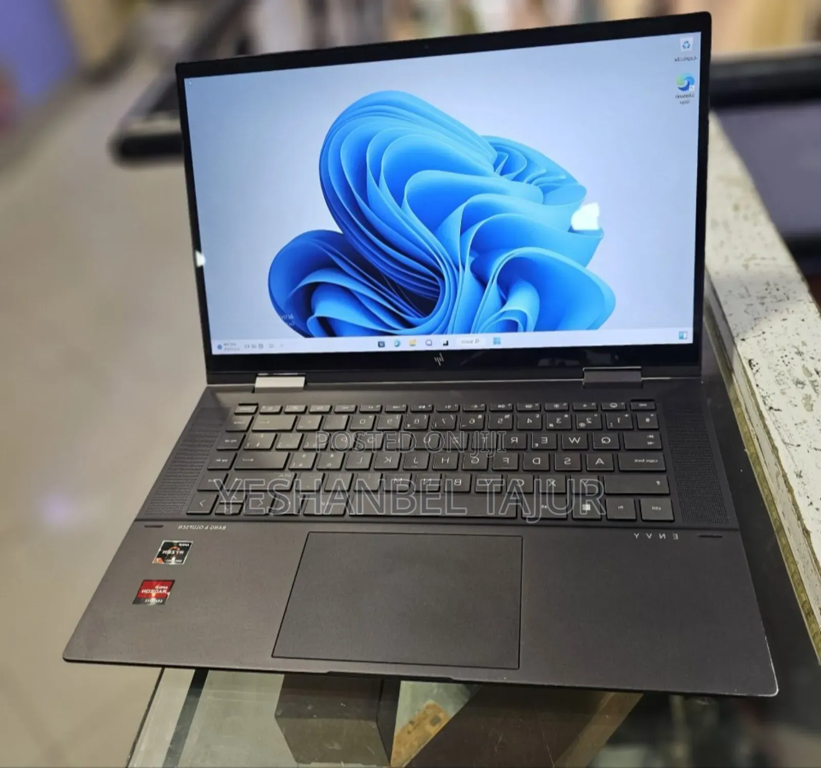 New Laptop HP Envy X360 16GB AMD Ryzen 7 SSD 512GB