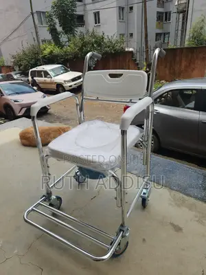 Toilet With Wheel Commode Chair管制4 in 1 Wheelchair Medical