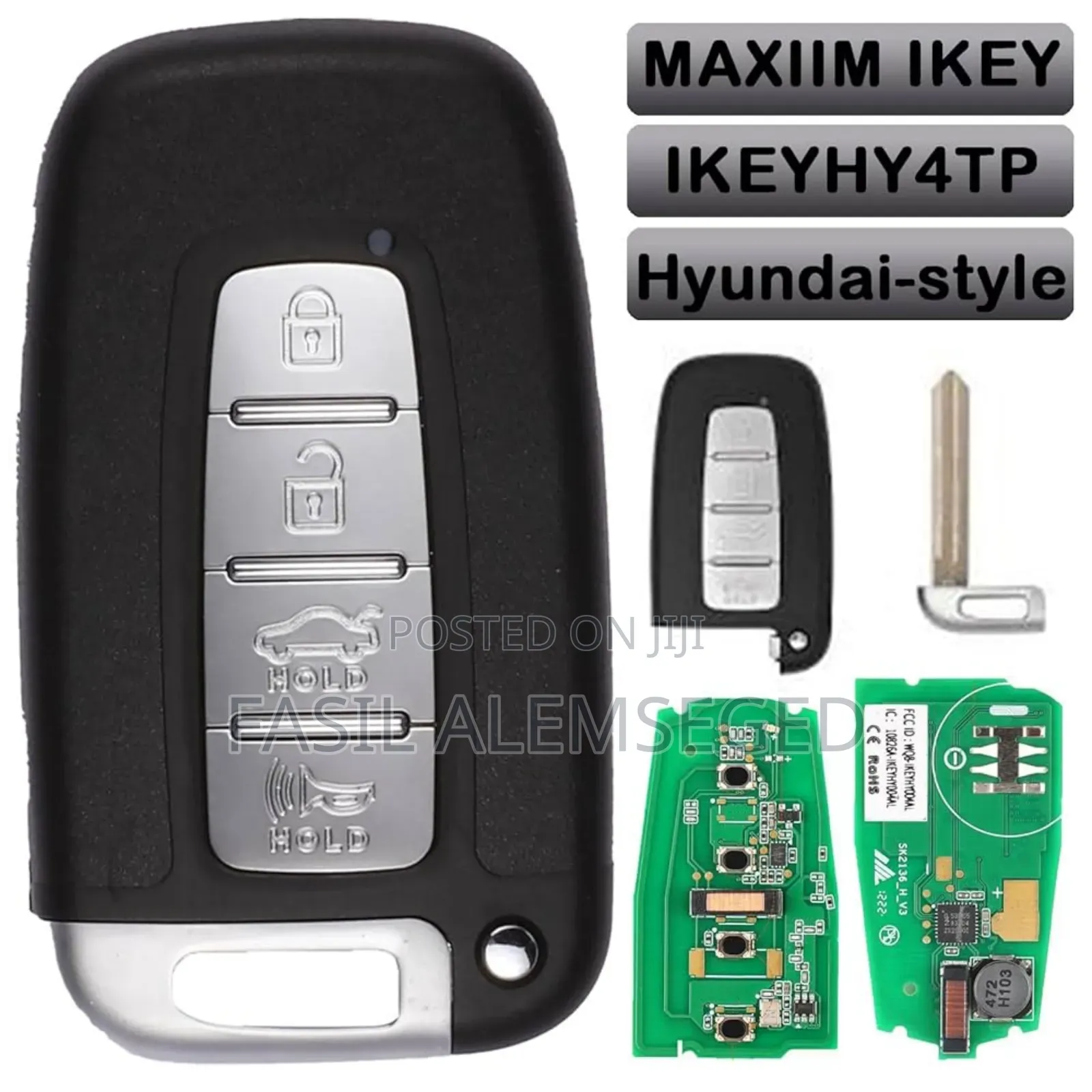 Honda Remote With Blank Key