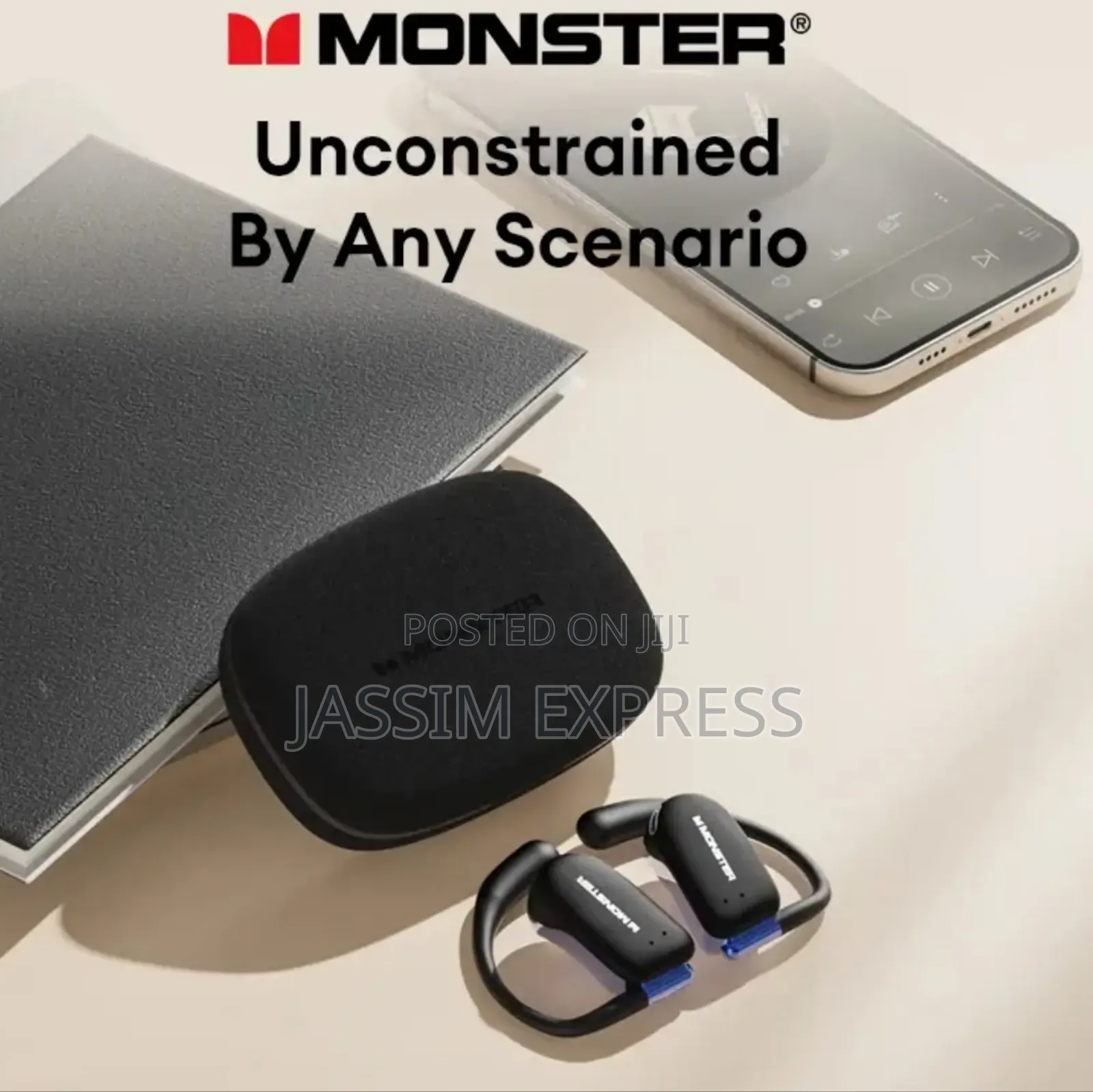 Monster Waterproof 360° Stereo Sound Earphones Hifi Stereo