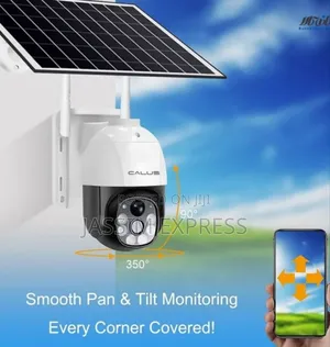 ሲም ካርድ የሚቀበል ሶላር የሆነ Battery ያለው PTZ Camera